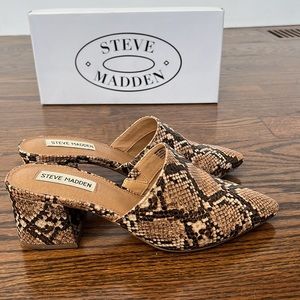Steve Madden 7.5 Bishop Mule